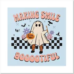 Making Smile Bootiful Halloween Spooky Dental Assistant Hygienist Posters and Art